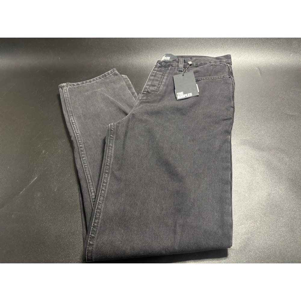 The Kooples Black Denim Jeans Straight Leg Size 28